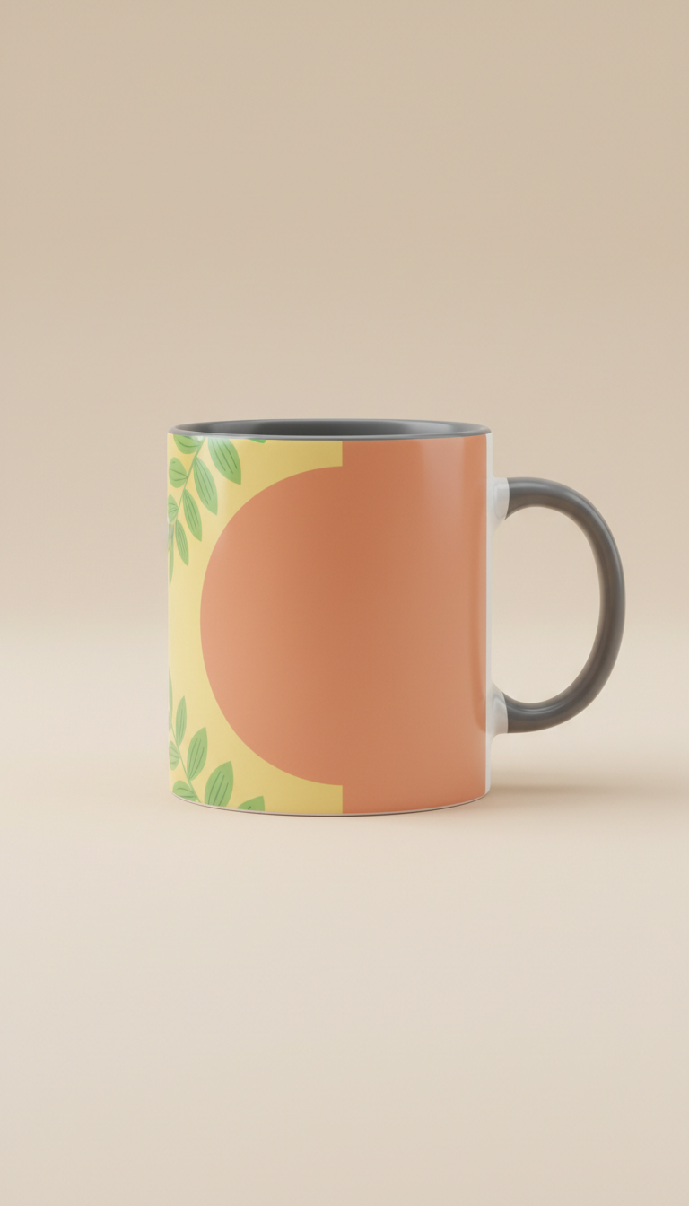 Taza de cerámica personalizada a todo color